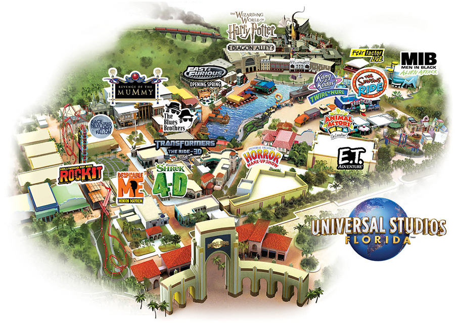 ユニバーサル・スタジオ　Universal Studios Florida™